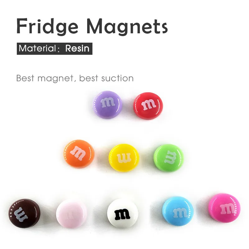 Цветные магниты на холодильник полимерный магнит кнопка стикер сообщений