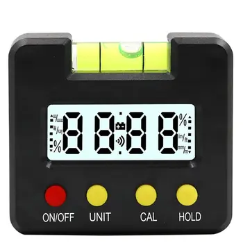 

Level Measuring Instruments Digital Level Protractor Strong Magnetic Inclinometer Tilt Angle Box Horizontal Gauge