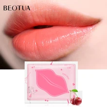 BEOTUA кристаллическая коллагеновая маска для губ, подушечки с гиалуроновой кислотой, Эссенция от старения против морщин, накладные подушечки, гель для ухода за губами, разбавляют цвет губ