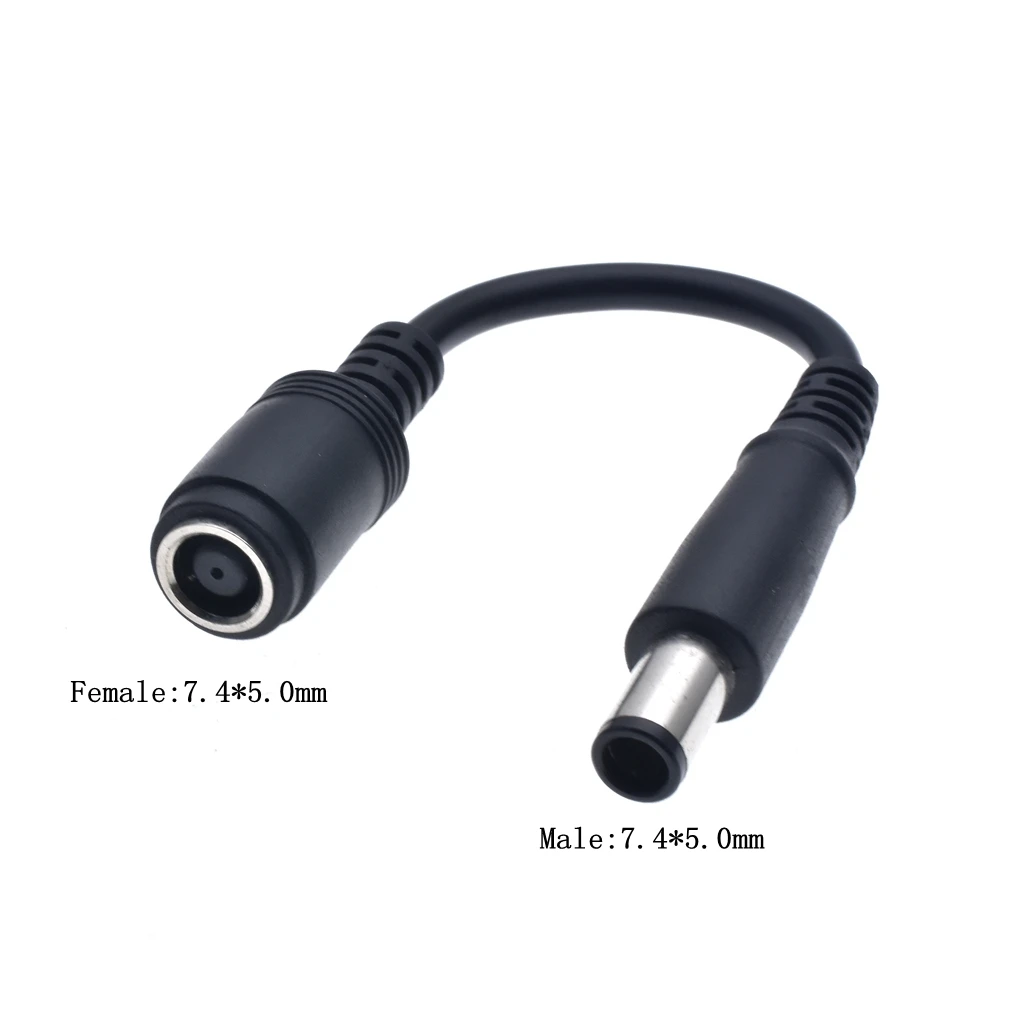 DC Power Adapter Cable - 7.4x5.0mm Female to 7.4x5.0mm, 5.5x2.5mm, 4.8x1.7mm, 4.5x3.0mm Male Connector Description Image.This Product Can Be Found With The Tag Names Cheap Computer Cables Connectors, Computer Cables Connectors, Computer Office, High Quality Computer Office