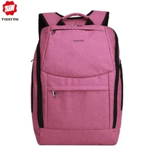 Tigernu Бренд мужская мода рюкзак для девочек-подростков школьный рюкзак женская сумка брызгозащитный 14 дюймов ноутбук рюкзак сумка