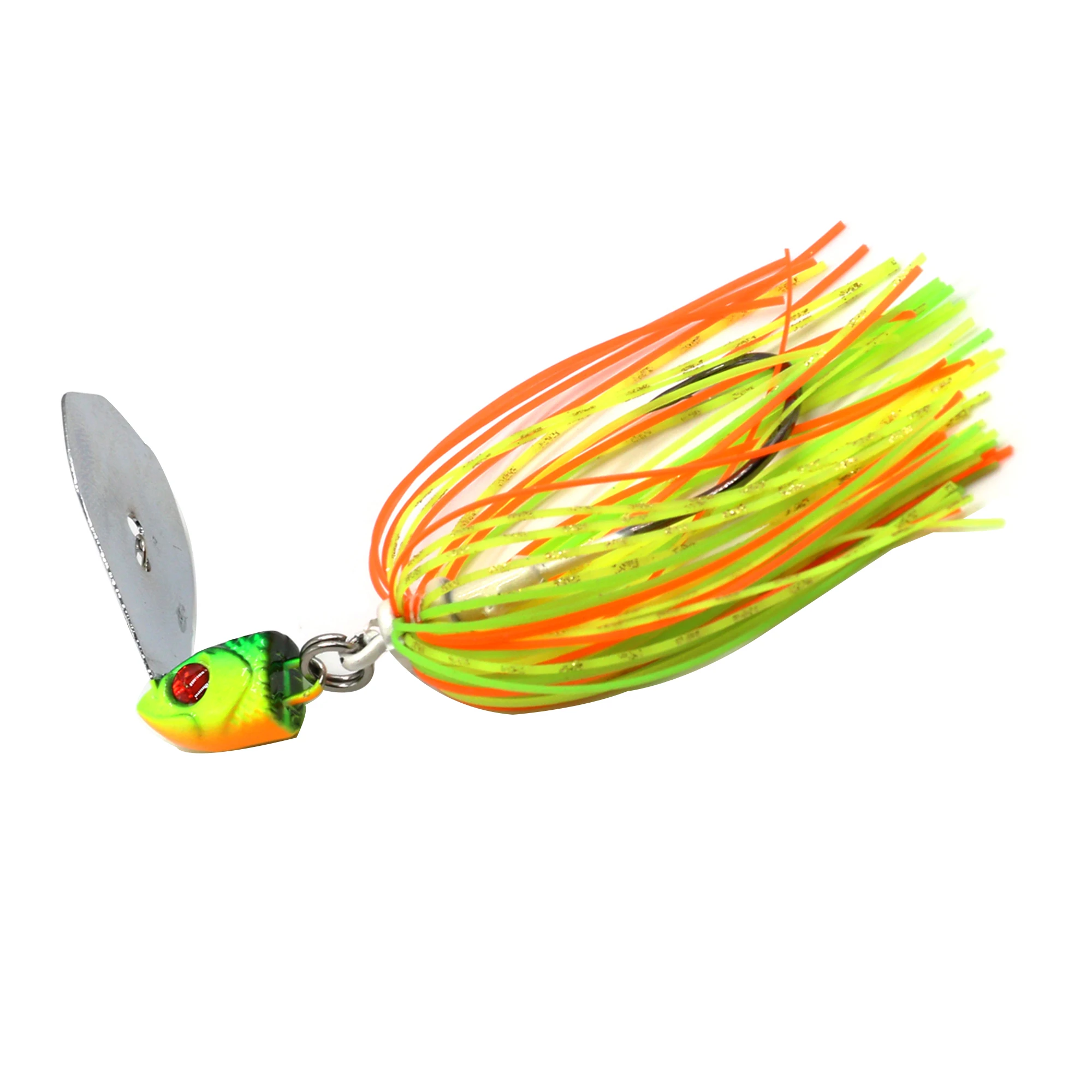JonStar 1 шт. 16 г приманка для рыбалки Buzzbait воблер болтовня приманка рыболовное оборудование для ловли окуня щуки walleye - Цвет: 08 green