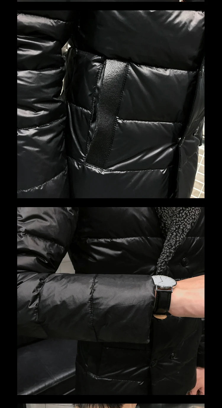 Doudoune Homme Plumiferos De Plumas De Pato, зимняя мужская куртка, модная свободная повседневная куртка-парка, мужская куртка-карго, пальто, верхняя одежда