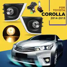 Автомобильный передний бампер противотуманные фары H16 переключатель ламп жгут противотуманных фар решетки радиатора для Toyota Corolla#21220-02160