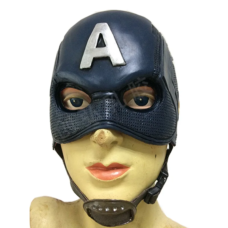 

Halloween Latex Mask Hat Avengers Explosion Models Captain America Mask Hat Easter Christmas Birthday Gift