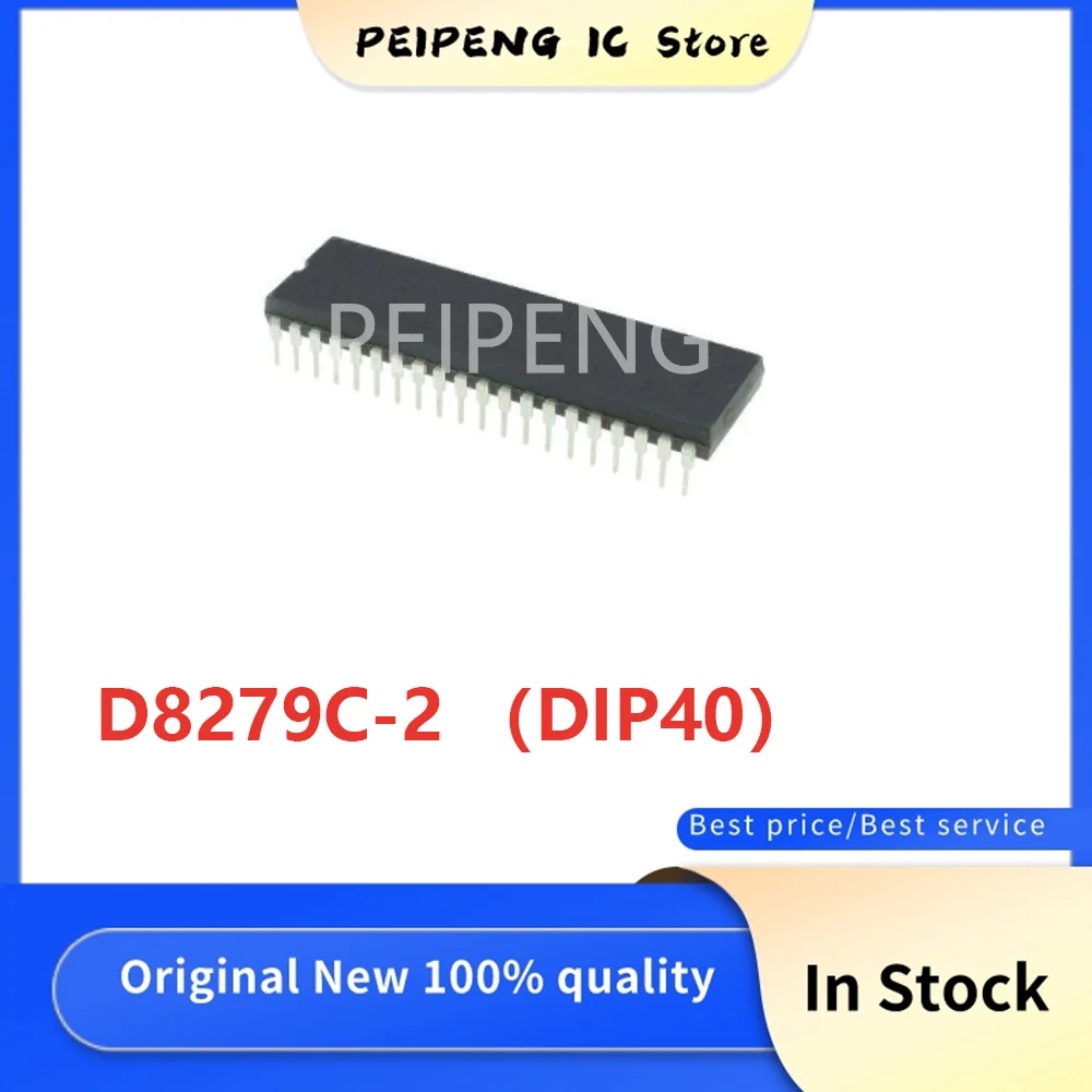 Программируемая клавиатура 5 шт./лот D8279C-2 UPD8279C UPD8279 DIP-40 интерфейс дисплея