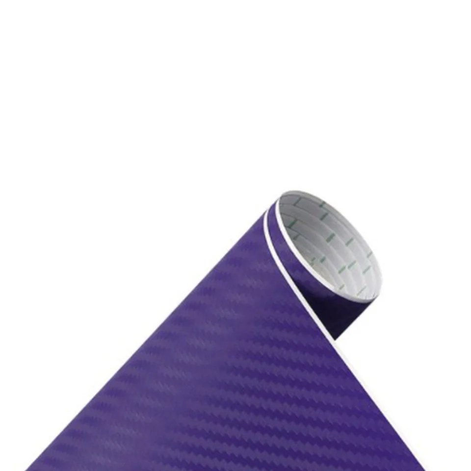 1 pcs Purple Наклейки 3D углеродного волокна для Xiaomi 365 mijia pro электрический скутер скейтборд автомобиль для дома и улицы украшение пакет 30x127 - Цвет: 1 pcs Purple