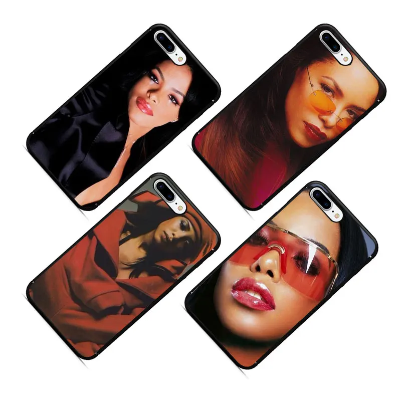 Aaliyah мягкий чехол для телефона для девочки iPhone 5 5S 6 6S Plus 7 8 Plus X XR XS 11 Pro Max