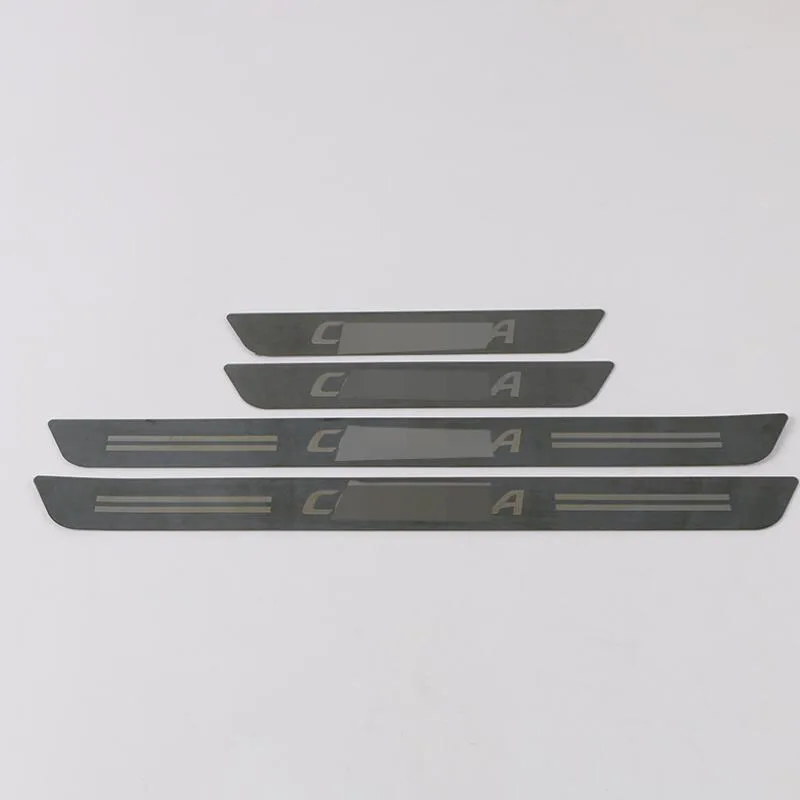

For Toyota Corolla 2019 Car Styling Door Sills Scuff Plates Stainless Steel Pedal Trim Guard Protector Sticker Car Accessories
