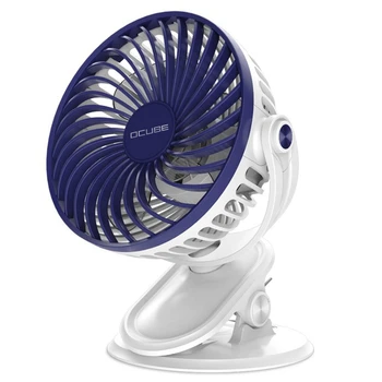 

ocube Battery-Powered Fan Ocube Mini Clip and Table Fan Personal Portable Fan with 3 Speed