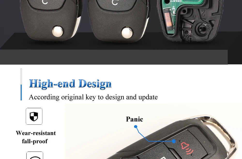 Keyforkess Chiave a Distanza di Vibrazione Fob 3 Bottoni 315/433Mhz N5F-A08TAA ID49 per Ford S-MAX Galaxy Mondeo Mk2 Mk7 explorer Ranger - Hbca11cafaafa4bf39912c16c2828cf86F
