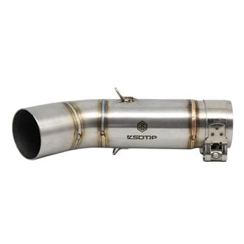 

51mm Slip On Exhaust Middle Link Adapter Pipe for Suzuki GSXR600 K8 2008