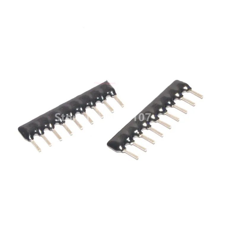 30 шт DIP изоляции резистор цепи массив 9Pin 10K Ohm A103J 10KR сопротивление сетевой A09-103J |