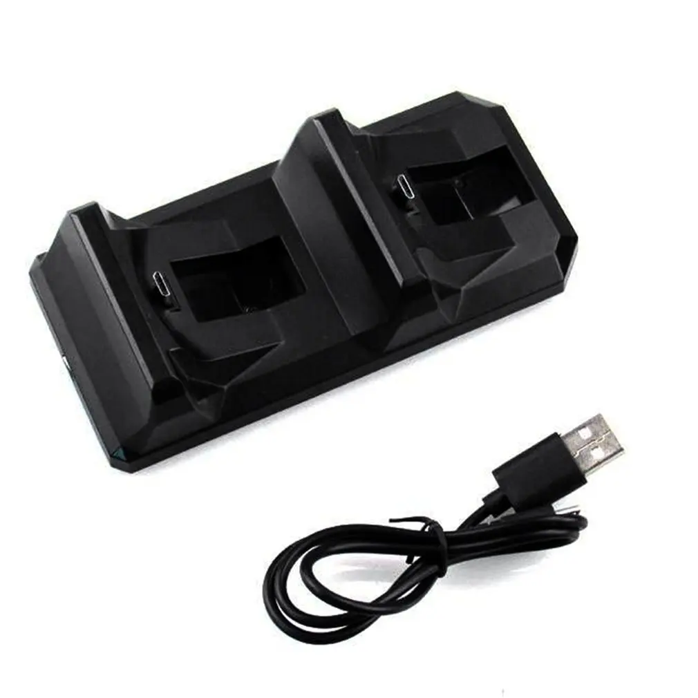 Двойное зарядное устройство USB для контроллера PS4 быстрая зарядка