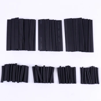 

127/164PCS Polyolefin Shrinking Assorted Heat Shrink Tube Wire Cable Insulated Waterproof Sleeving Tubing Set