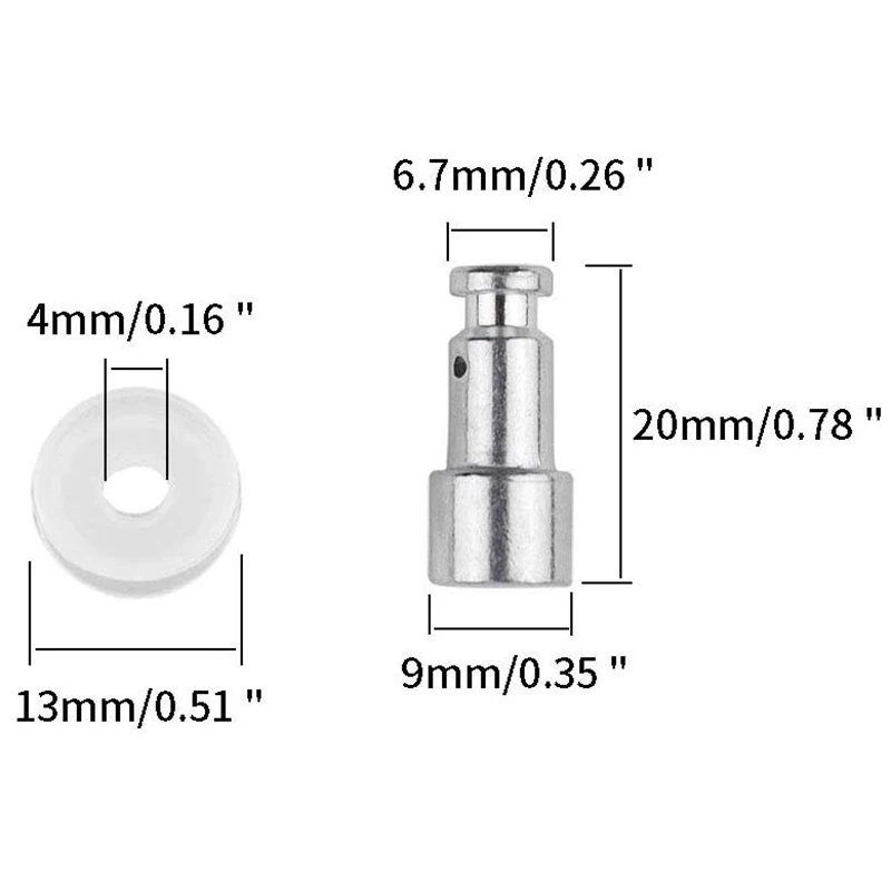 AD-20 Pack Pressure Cooker Steam Valve Universal Replacement Floater and Sealer for Pressure Cooker XL YBD60-100 PPC780 PPC77 pressure cooker replacement parts