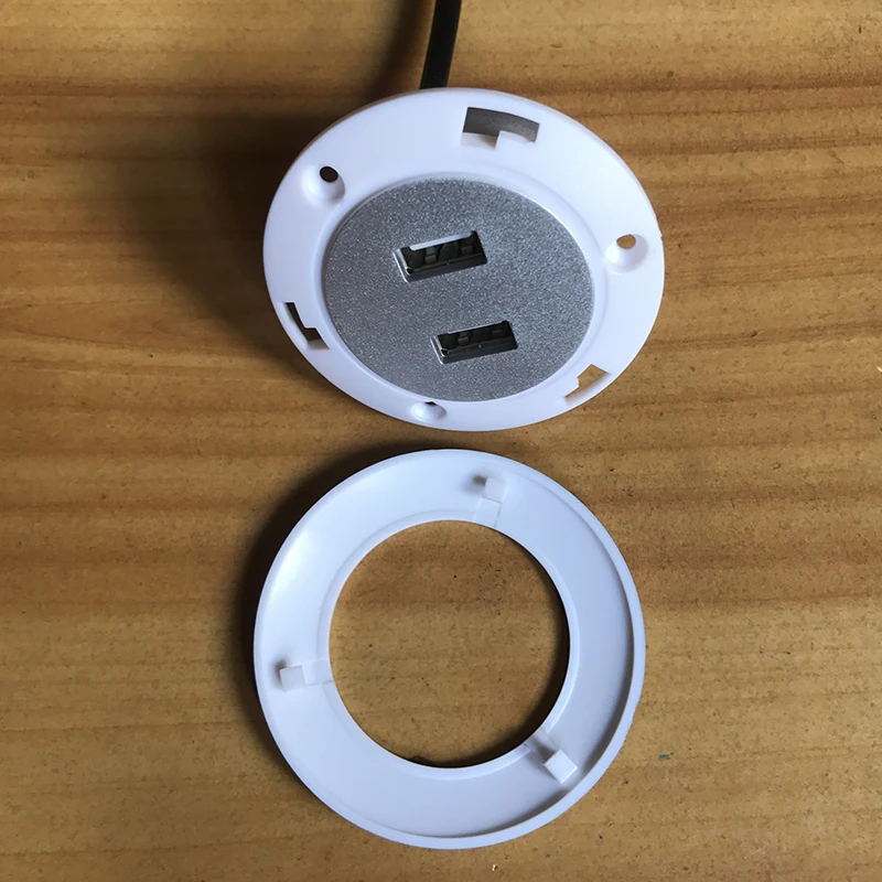 Dc5521 интерфейс 1,03 м двойной USB зарядный кабель для мобильного телефона Вход/Выход 5v2a зарядный зажим для мобильного телефона мебель