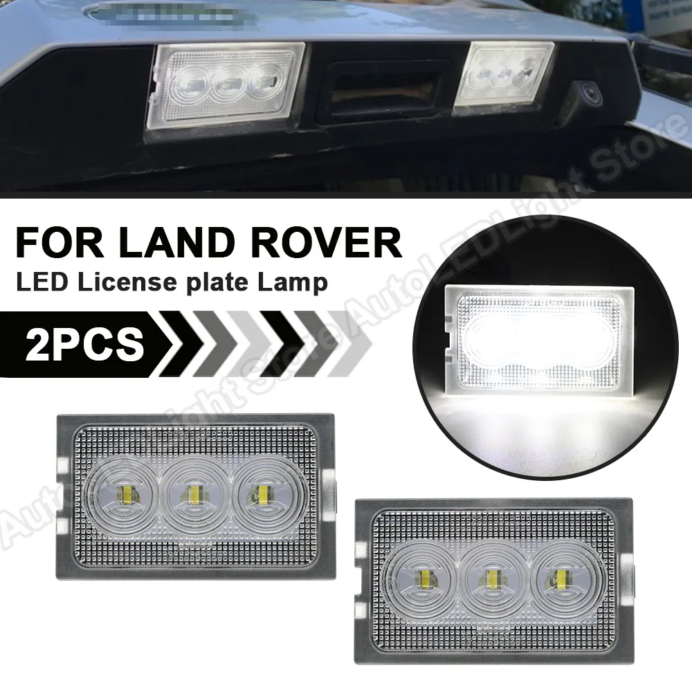 Светодиодная подсветка светодиодный номерного знака для Land Rover Discovery 3 LR3 4 LR4 L319