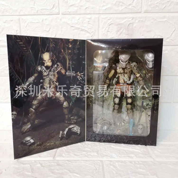NECA Хищник P1 джунглей 2,0 Ultimate Делюкс издание 7-дюймовый подвижной шарнир Гараж Комплект Модель