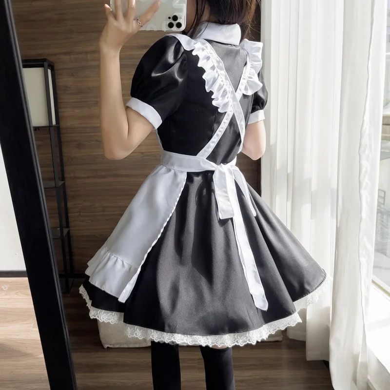 Cosplay Sexy Coffee Maid Role Play Uniform Kawaii Clothing for Lolita Girl Plus Size Cosplay Maids Outfit Anime Costumes S-5XL