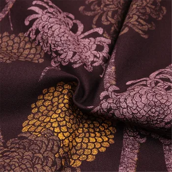 

CF820 Chrysanthemum Printed Fabric 100% Cotton Fabric Chinese Style Dress/Table Cloth/Curtain/Clothes DIY Patchwork Materials