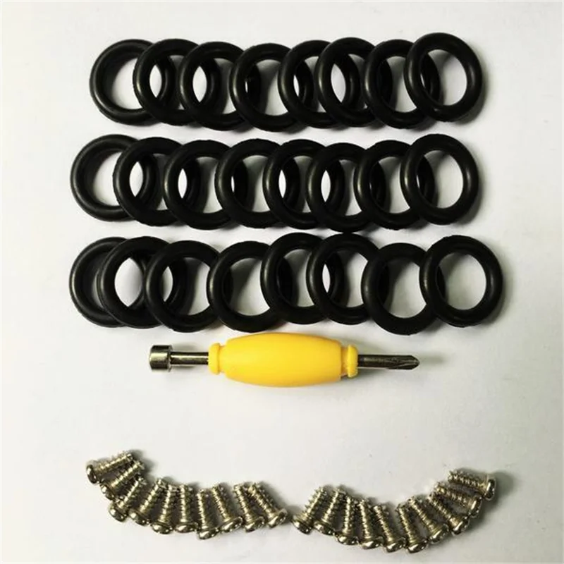 Лот 200 шт. GI Джо КОБРА СИЛЫ действия O-RINGS пояс ленты и винты для 3 75 &quotGI