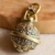 Gluttony Brass Handicraft die Casting Drop Bell Key Car Button Wind Bell sect Bronze Bell Creative Gift home Decoration Pendant 9