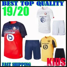 Детский комплект, коллекция года, футбольные майки Lille, футболки REMY FONTE BAMBA R LEAO YAZICI PIED, Детский комплект, 19, 20, Lille, олимпийка JIKONE