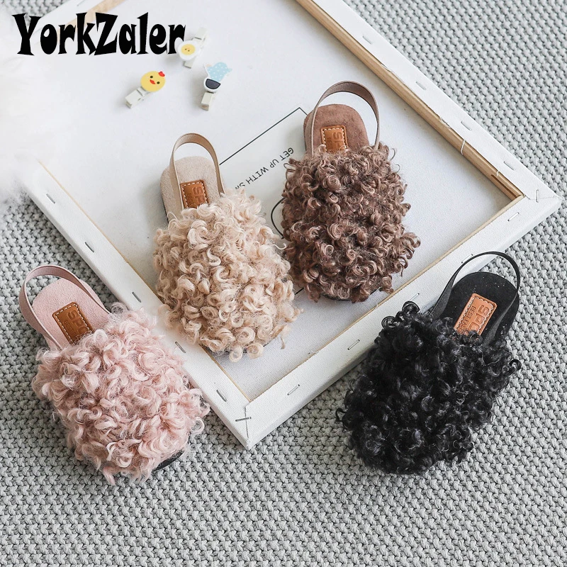 Йоркзалер Весна Осень Повседневные детские тапочки для девочек Искусственный