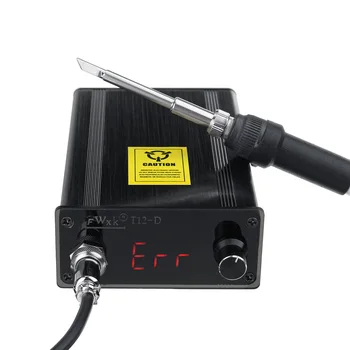 

Upgrade Mini Electric Soldering Iron Station Kit Digital LED Display Adjustable Temperature with Solder Tip+Power Supply