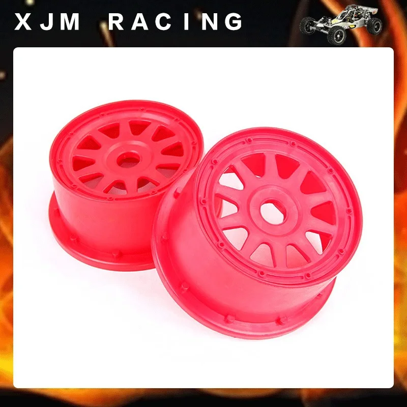 Нейлоновая Задняя Ступица колеса для 1/5 hpi rovan kingmotor baja 5b rc автозапчасти - Цвет: red