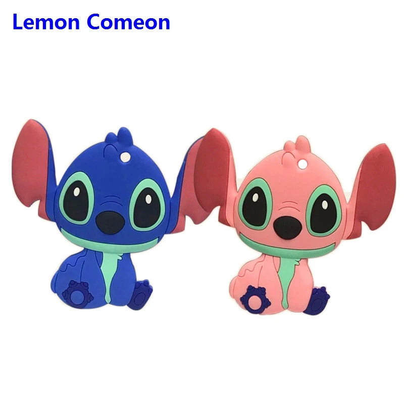 

Tiny Rod 1PC Silicone Teether Toddler Toy Diy Stroller Accessories For Pacifier Chain Cartoon Animal Food Grade Toy Baby Teether