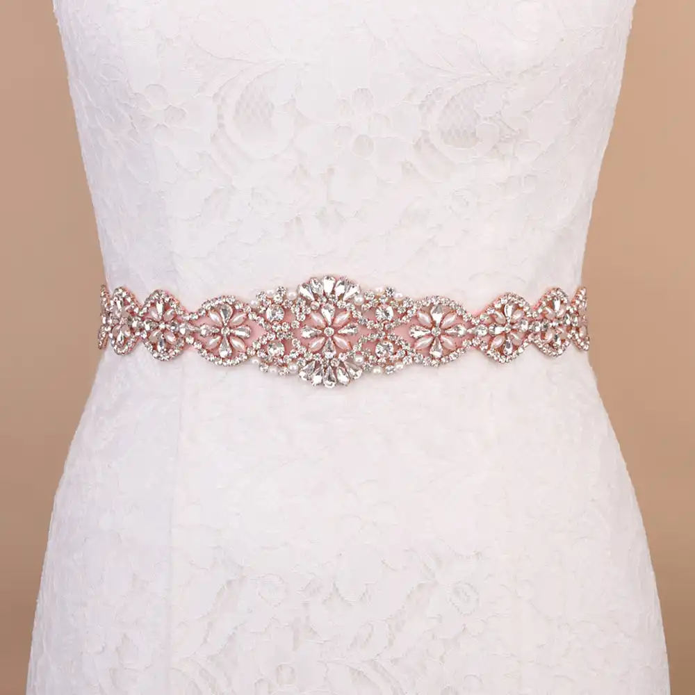 rose gold diamond dress