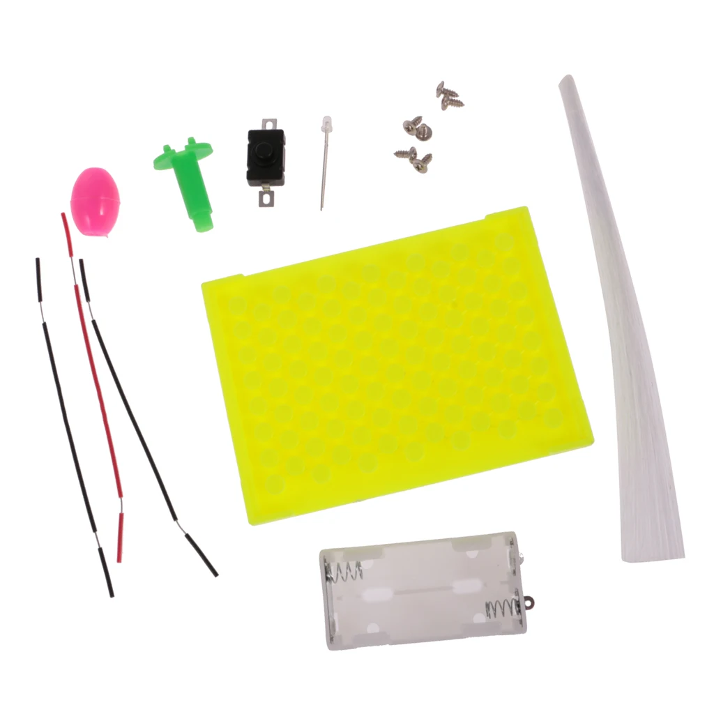 Kids Science Experiment Kits Colorful Fiber Optic Lights DIY Assembly Toy Children Educational Toy
