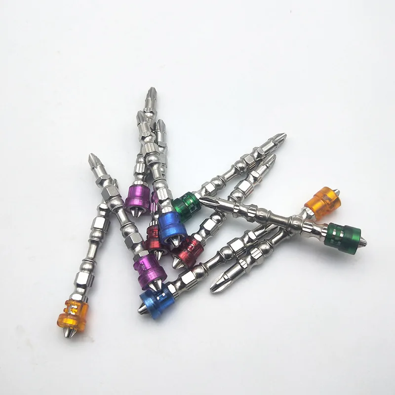 

Magnetic Ring Bit Nunchukus Electric Screwdriver Cross Strong Magnetic Electric Drill Screwdriver Bits Screwdriver Head Screw Dr