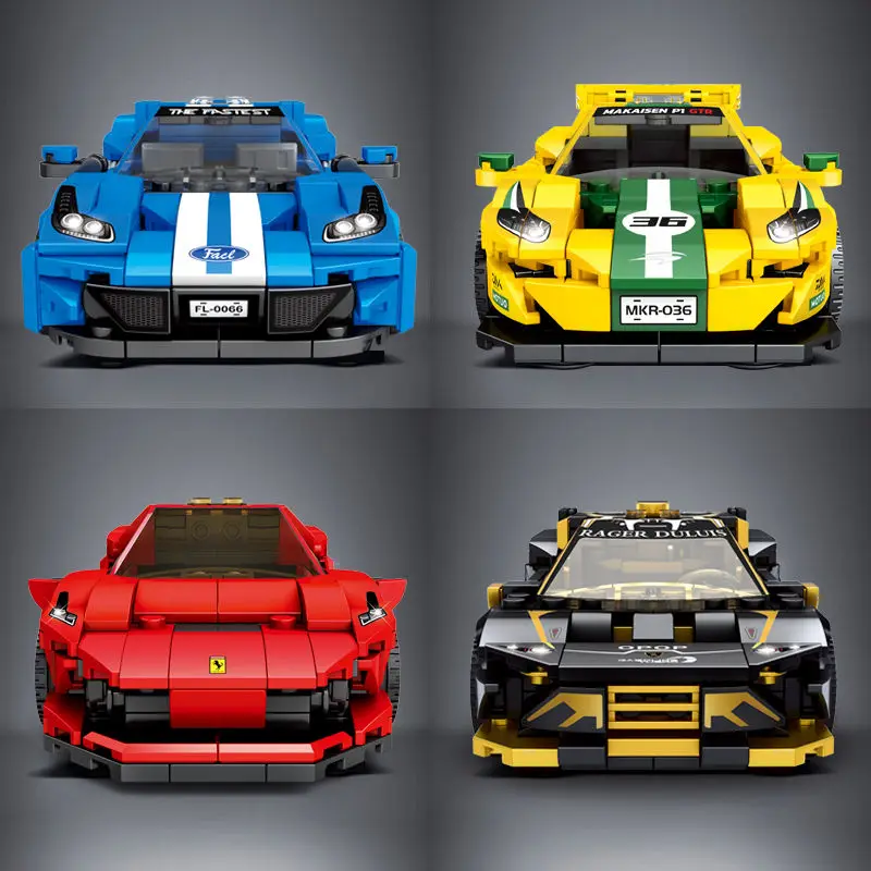 

Model Building Blocks Sports car bricks assembly toy Model Bricks Educational Toy for Kids Toy Children Boys girls
