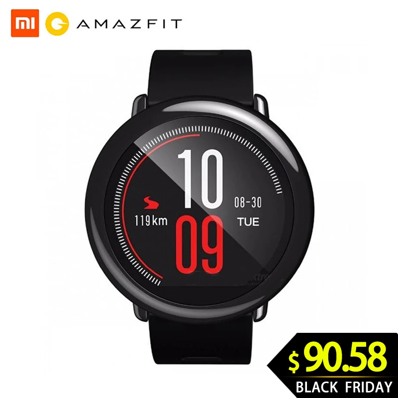 Оригинальные Смарт-часы Amazfit Pace, глобальная версия Bluetooth 4,0, спортивные gps, Wi-Fi, умные часы для iphone