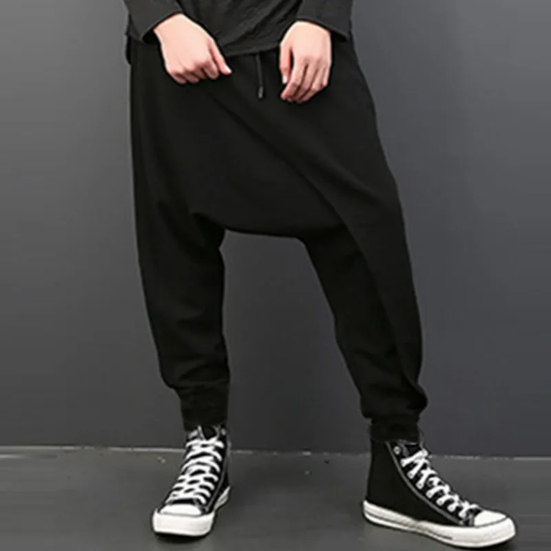 Drape Drop Crotch Baggy Dancing Pants 8 Drape Drop Crotch Baggy Dancing Pants 8