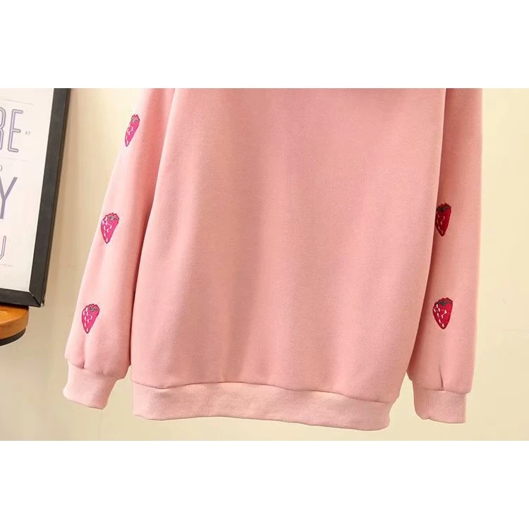 Женские толстовки размера плюс XL-4XL, розовый, черный, осенне-зимний тонкий бархатный пуловер, повседневная верхняя одежда, Женская Толстовка