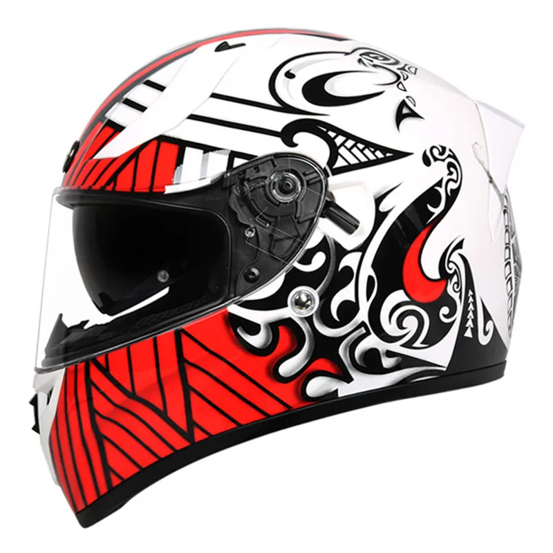 Новое поступление TORC T18 полный шлем для мотоциклистов Винтажный Мужской и женский с двойными линзами шлем Casco мотоциклетные шлемы de moto ciclista