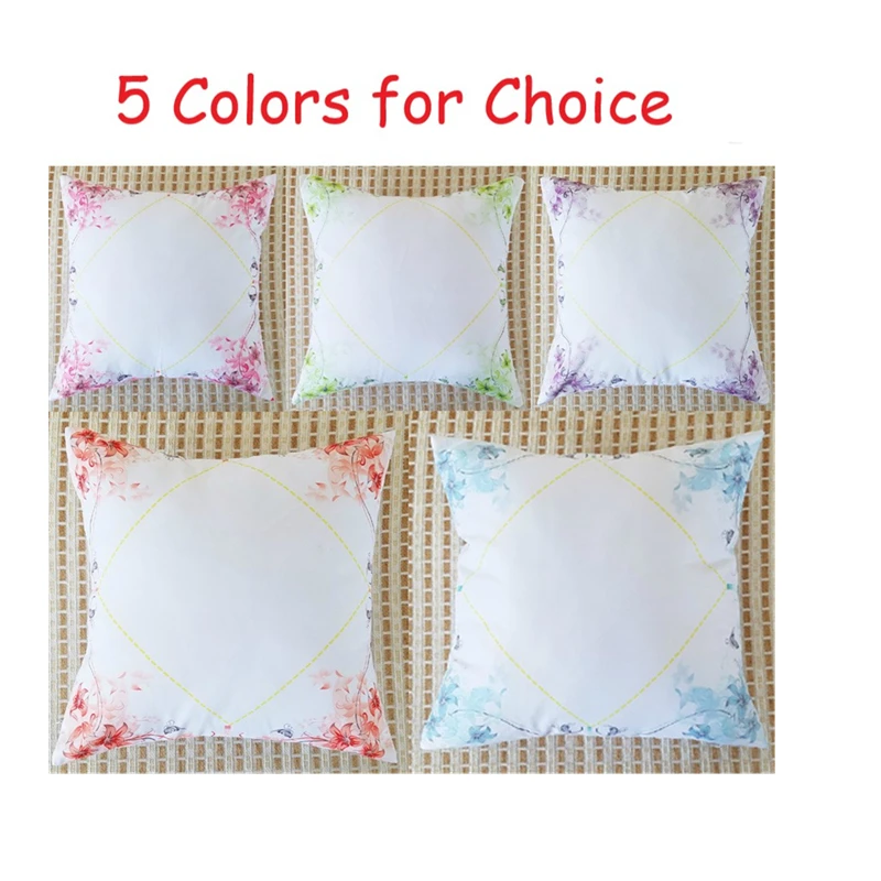 Free Shipping 20pcs/lot Blank Sublimation Pillowcase Colorful For Sublimation INK Print DIY Gifts Heat Press Printing Transfer