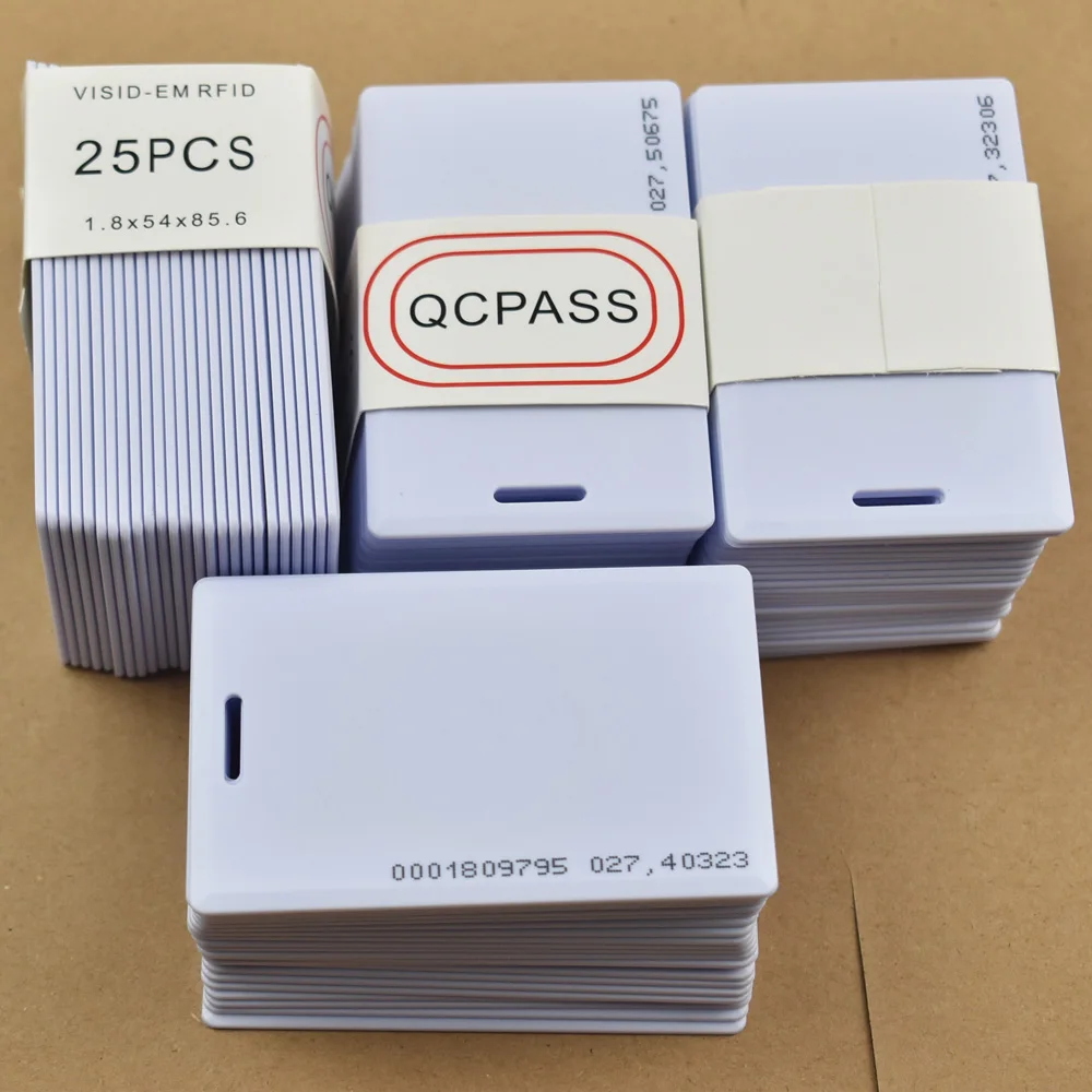 125KHz RFID β ī TK4100 ID Ʈ ī  1.8mm ī ׼  ī