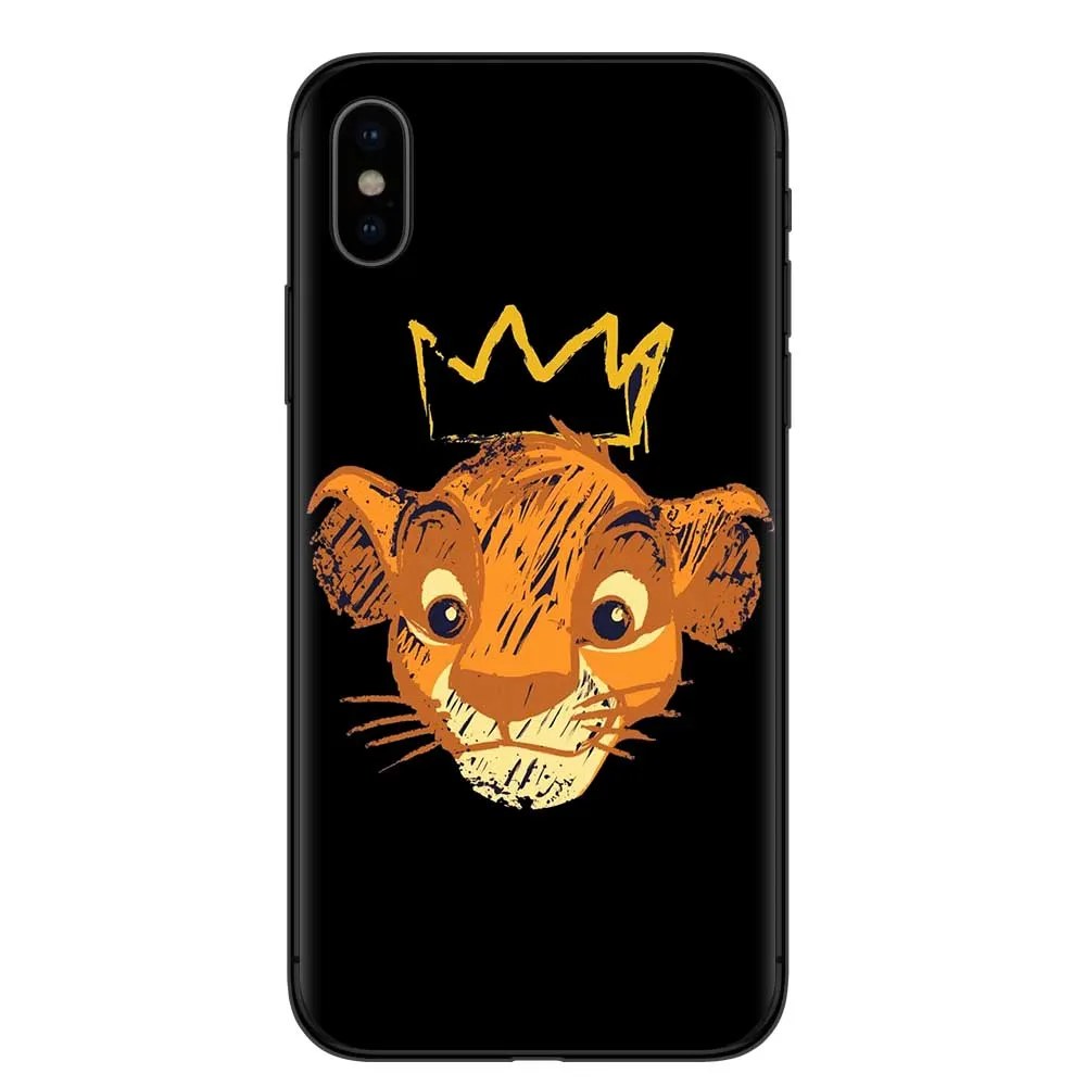 KACKYFUL Lion King Simba TPU Мягкий силиконовый чехол для телефона Apple iPhone 8 7 6 6S Plus X XS MAX 5 5S SE XR чехол Coque Capa