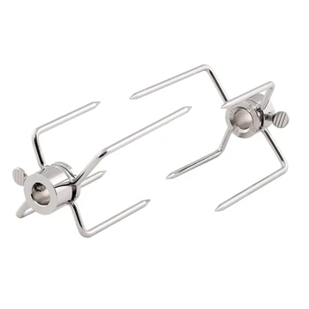 

2Pcs Stainless Steel Barbecue Fork Stainless Steel Barbecue Fork Barbecue Shop Meat Fork Barbecue Tool