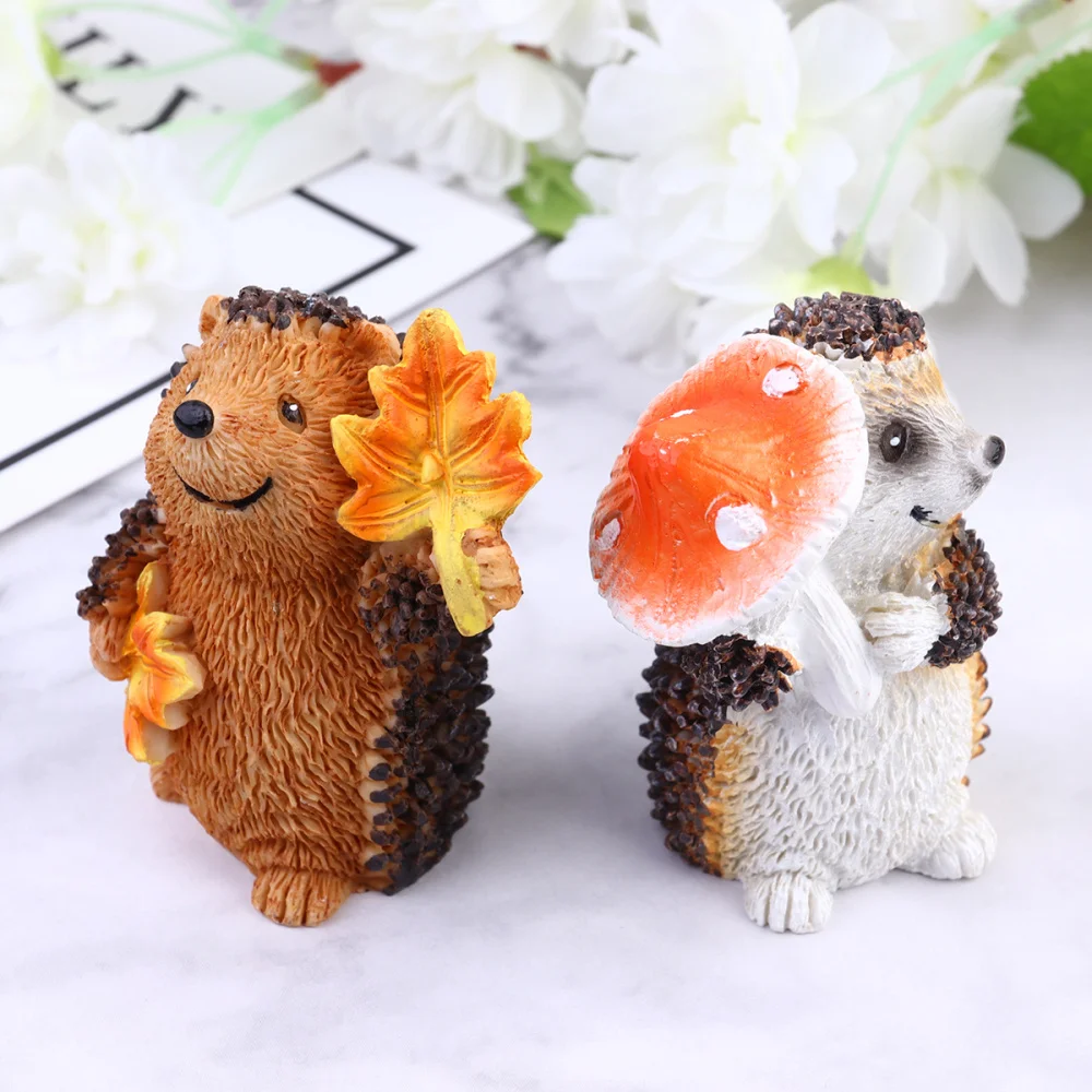 2 шт. украшение для Ежика микропейзаж декор животных мультяшный Ежик Ёжик из
