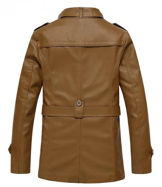 Мужская кожаная куртка с капюшоном, jaqueta de couro masculina, мужское толстое пальто из искусственной кожи, мужские Зимние флисовые куртки из искусственного меха для мужчин