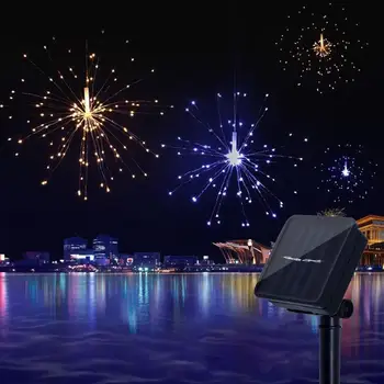 

Solar Energy Beautiful Creative Dandelion Lights Firework String Light Solar Light Christmas Home Garden/Yard Wedding Festival