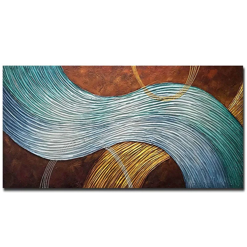 5D Diy Алмазная вышивка крестиком Современная Абстрактная живопись линии камни в