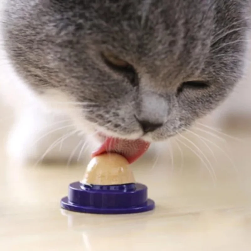 Кошачьи лакомства леденец домашние кошки закуска питание крем мята мяч конфеты игрушки для домашних животных TUE88