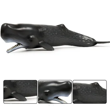 

Sperm Whale Animal Model Action Figure Sea Animal Action Figures Collection PVC Children Cognitive Toys